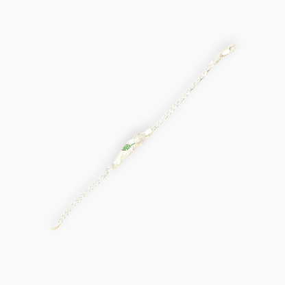 Esclava de San Judas de Plata de 19.5 cm de largo, Figura mide 3.5 cm de alto x 1 cm de ancho Calvario Joyas